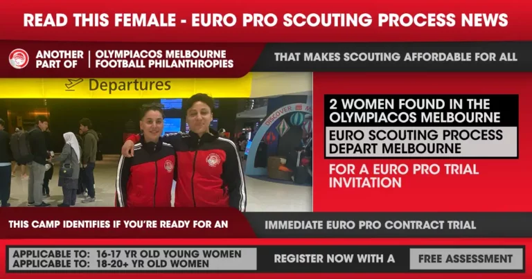 Tiffany Eliadis and Tayla Mure Depart Melbourne for a Euro pro trial invitation